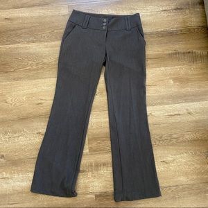 Grey dress pants with flare by Joe benbasset